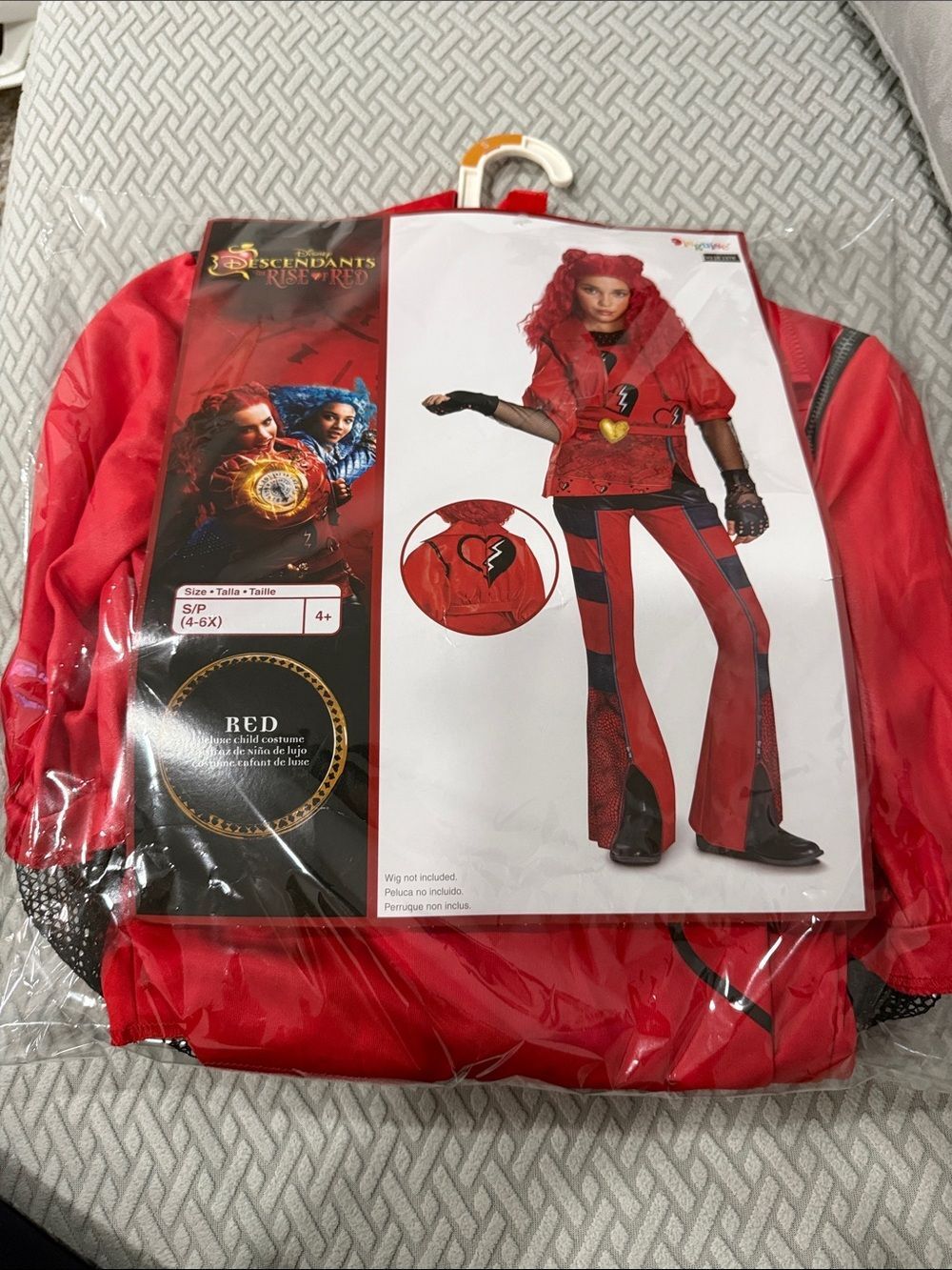 Disney Descendants 4 Deluxe The Rise Of Red Halloween Costume Small 4/6X - Picture 13 of 13